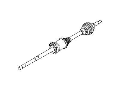 Ford BB5Z-3B436-B Front Axle Shaft