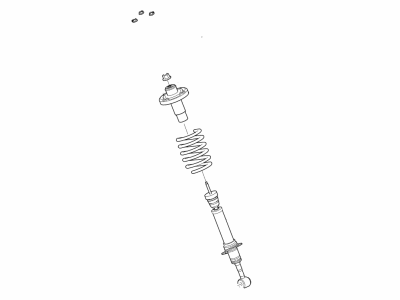 2006 Ford Expedition Shock Absorber - GU2Z-18A092-AN