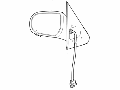 Ford YL8Z-17683-LAA Mirror Assembly - Rear View Outer