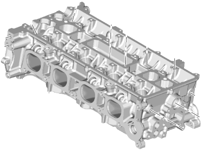 2014 Ford Fusion Cylinder Head - CV6Z-6049-A