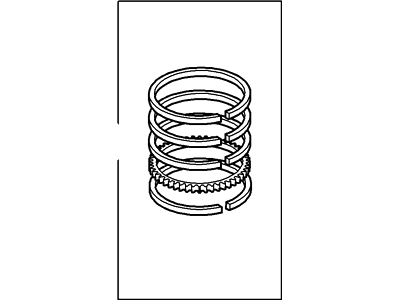 Mercury Piston Ring Set - 2L3Z-6148-JA