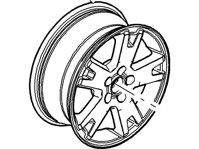 Mercury Mountaineer Spare Wheel - 6L2Z-1007-BA