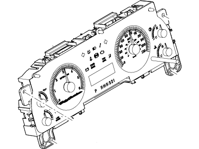 2005 Ford F-550 Super Duty Speedometer - 5C3Z-10849-ZB