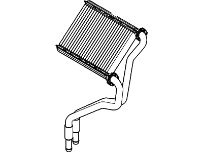 Ford AE9Z-18476-A Core Assembly - Heater