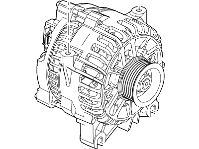 Ford Explorer Sport Trac Alternator - 6L2Z-10346-A