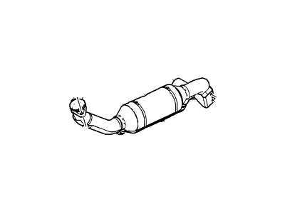 Ford 5L1Z-5E212-FA Catalytic Converter Assembly
