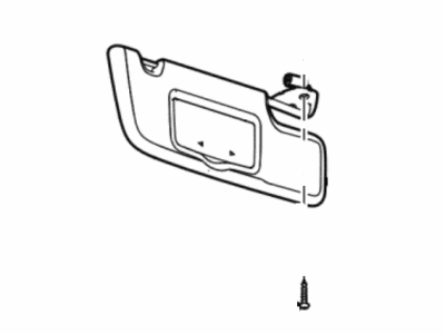 Ford AR3Z-6304104-FB Sun Visor Assembly