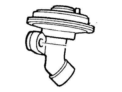 Ford F8DZ-9D475-AB Valve - Exhaust Gas