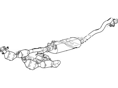 2004 Ford Expedition Catalytic Converter - 3L1Z-5E212-AA