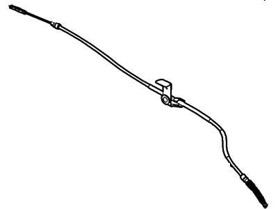 2007 Ford E-150 Parking Brake Cable - 7C2Z-2A635-B