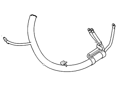 Ford 6L1Z-14300-AA Battery Cable Assembly