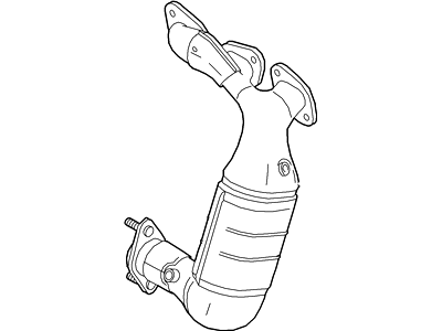 2002 Ford Escape Catalytic Converter - YL8Z-5G232-AA