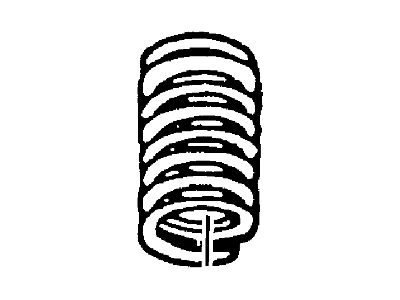 Ford 4L3Z-5310-XA Spring - Front