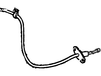 1997 Ford F-350 Accelerator Cable - F1TZ-9A758-D