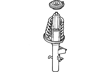 Ford F8RZ-18125-AA Shock Absorber Assembly