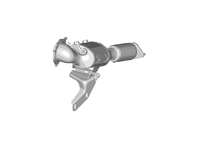 Ford D2BZ-5E212-A Catalytic Converter Assembly
