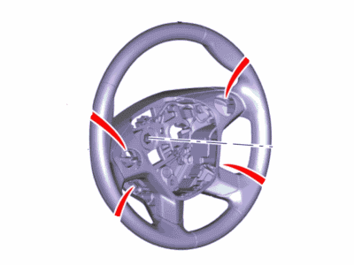 2021 Ford Transit Connect Steering Wheel - KT1Z-3600-BA