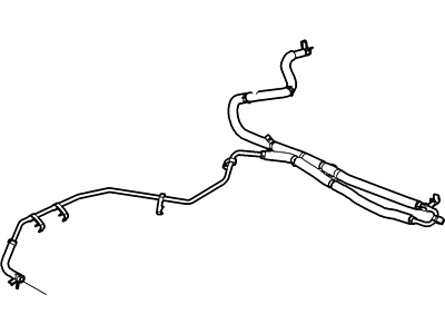 2005 Ford GT Power Steering Hose - 4G7Z-3A713-CA
