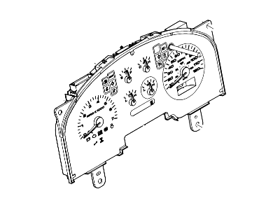 Ford 6L3Z-10849-DC Instrument Cluster