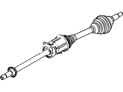 Ford DG1Z-3B436-F Front Axle Shaft