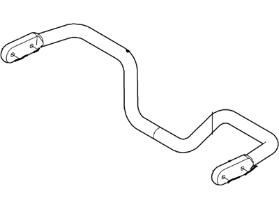 2018 Ford F53 Stripped Chassis Sway Bar Kit - 9U9Z-5A772-A
