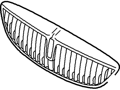 Lincoln LS Grille - 2W4Z-8200-AAA