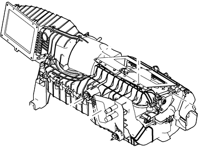 Ford BR3Z-19850-B Evaporator Assembly