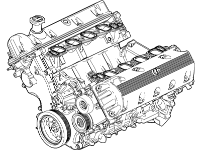 Ford BW7Z-6006-BRM Service Engine Assembly