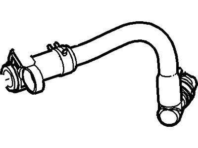 Ford AT4Z-6A664-A Vent Hose