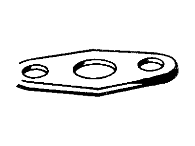 1988 Ford Mustang Oil Pump Gasket - F5TZ-6626-A