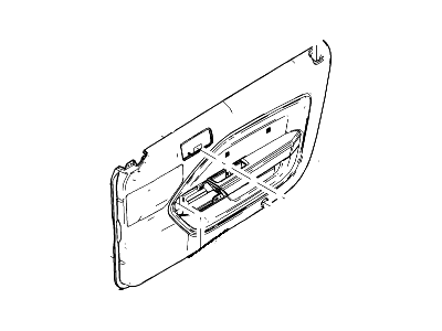 Ford 5R3Z-6323942-AAC Panel Assembly - Door Trim