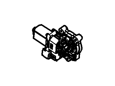 Ford 6CPZ-5423395-C Motor Assembly - Window Operating