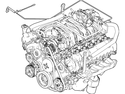 Ford 9C3Z-6007-BA Engine Assembly