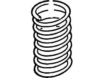 1997 Mercury Tracer Coil Springs - F7CZ-5560-AA