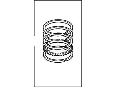 1998 Ford Mustang Piston Ring Set - F8LZ-6148-AA