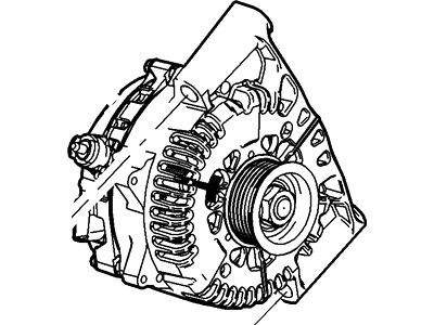 Ford Freestyle Alternator - 6F9Z-10V346-AARM