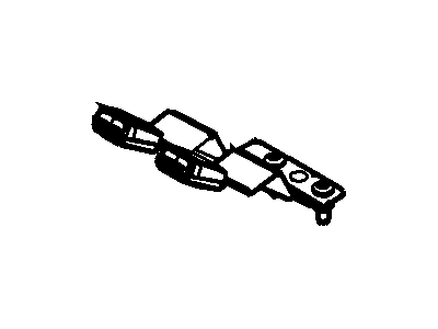 Ford 9C3Z-2660045-BC Buckle Assembly - Seat Belt