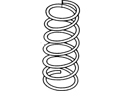 1995 Ford Aspire Coil Springs - F4BZ-5310-A