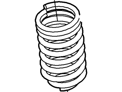 2006 Ford Crown Victoria Coil Springs - 6W7Z-5560-A