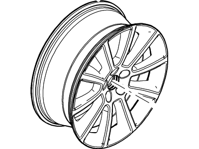 2012 Ford Flex Spare Wheel - BA8Z-1007-E