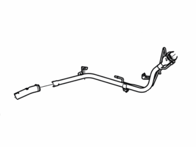 Ford Fusion Fuel Filler Hose - AE5Z-9034-E