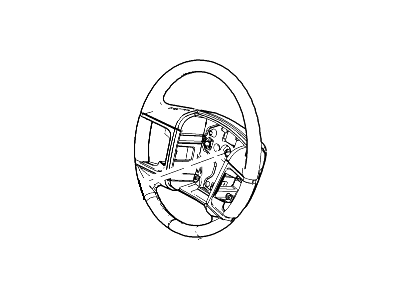 Ford BL7Z-3600-DA Steering Wheel Assembly