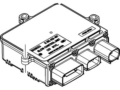 Ford F-550 Super Duty Ignition Control Module - FC3Z-12B533-A