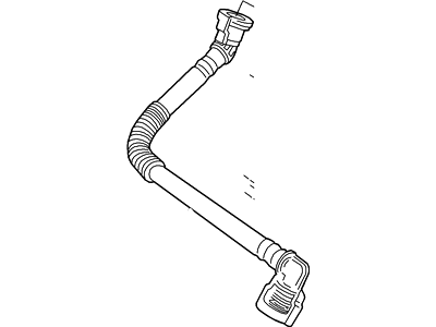 2001 Lincoln LS PCV Hose - XW4Z-6758-AA