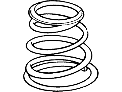 1996 Mercury Tracer Coil Springs - F1KY-5310-A