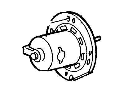 Ford XC4Z-19805-BA Motor - Cooling Blower