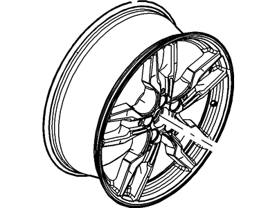 2015 Lincoln MKX Spare Wheel - BT4Z-1007-D