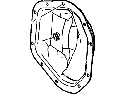 Ford E-150 Differential Cover - 9C2Z-4033-A