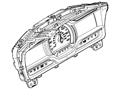 2013 Ford Flex Instrument Cluster - DA8Z-10849-AA