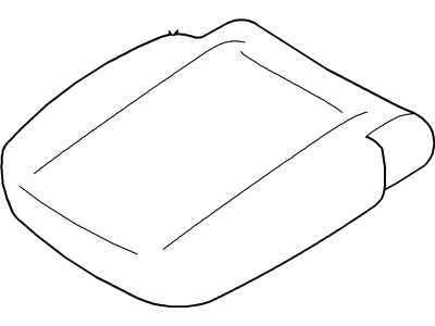 Ford 5S4Z-5462900-HAA Seat Cushion Cover Assembly